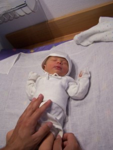 Bild von Elias im Krankenhaus