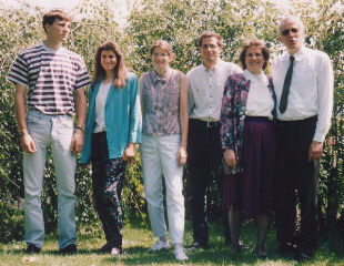 Bild von Thomas' Familie